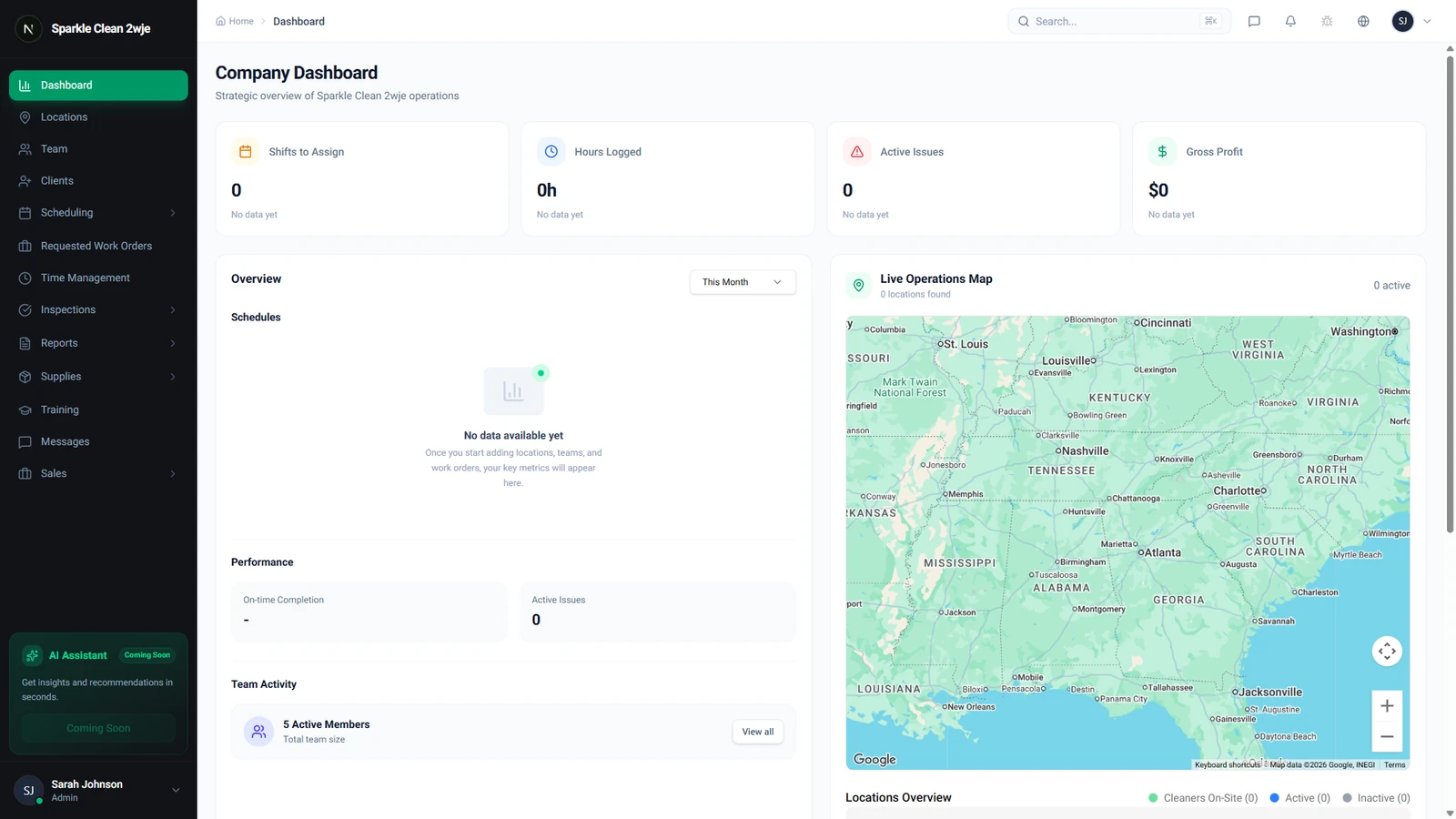 Your Dashboard at a Glance